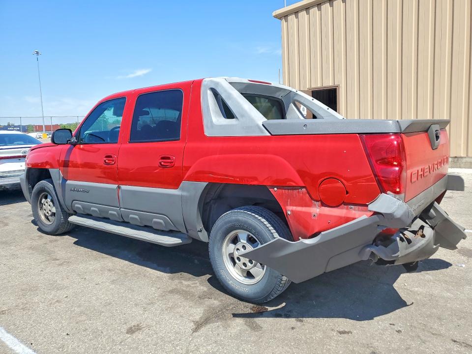 53025226 :رقم المزاد ، 3GNEC13T32G335672 vin ، 2002 Chevrolet Avalanche مزاد بيع