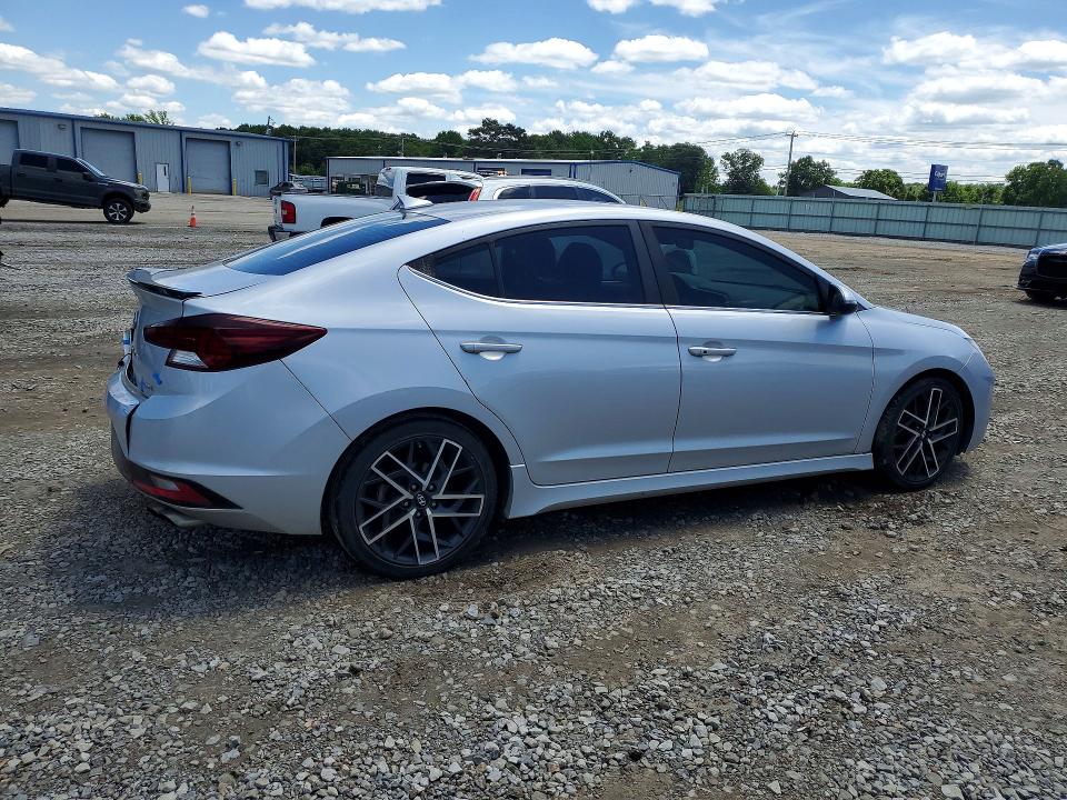 Продаж на аукціоні авто 2019 Hyundai Elantra, vin: KMHD04LB2KU841119, номер лоту: 52992866