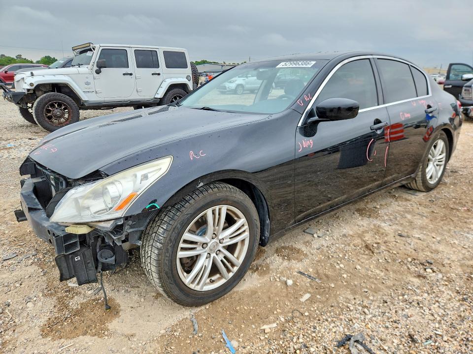 2010 Infiniti G37 Sedan მანქანა იყიდება აუქციონზე, vin: JN1CV6AP5AM203136, აუქციონის ნომერი: 52996386