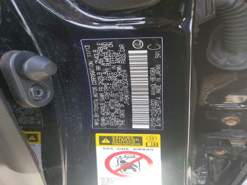 Продажа на аукционе авто 2014 Lexus Es, vin: JTHBW1GG9E2047019, номер лота: 53978216