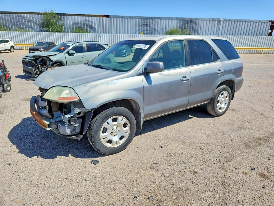 2002 Acura Mdx მანქანა იყიდება აუქციონზე, vin: 2HNYD18252H502711, აუქციონის ნომერი: 53038526