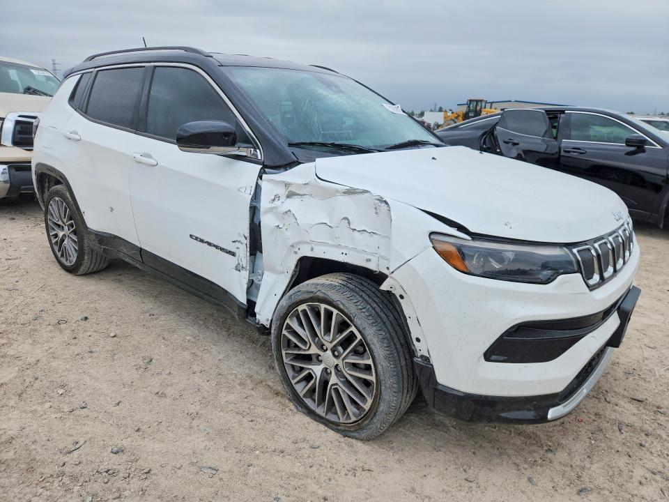 Aukcja sprzedaży 2022 Jeep Compass, vin: 3C4NJDCB6NT143276, numer aukcji: 52809526