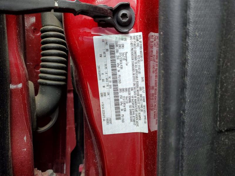 Продаж на аукціоні авто 2017 Ford Focus, vin: 1FADP3F23HL274817, номер лоту: 53746546