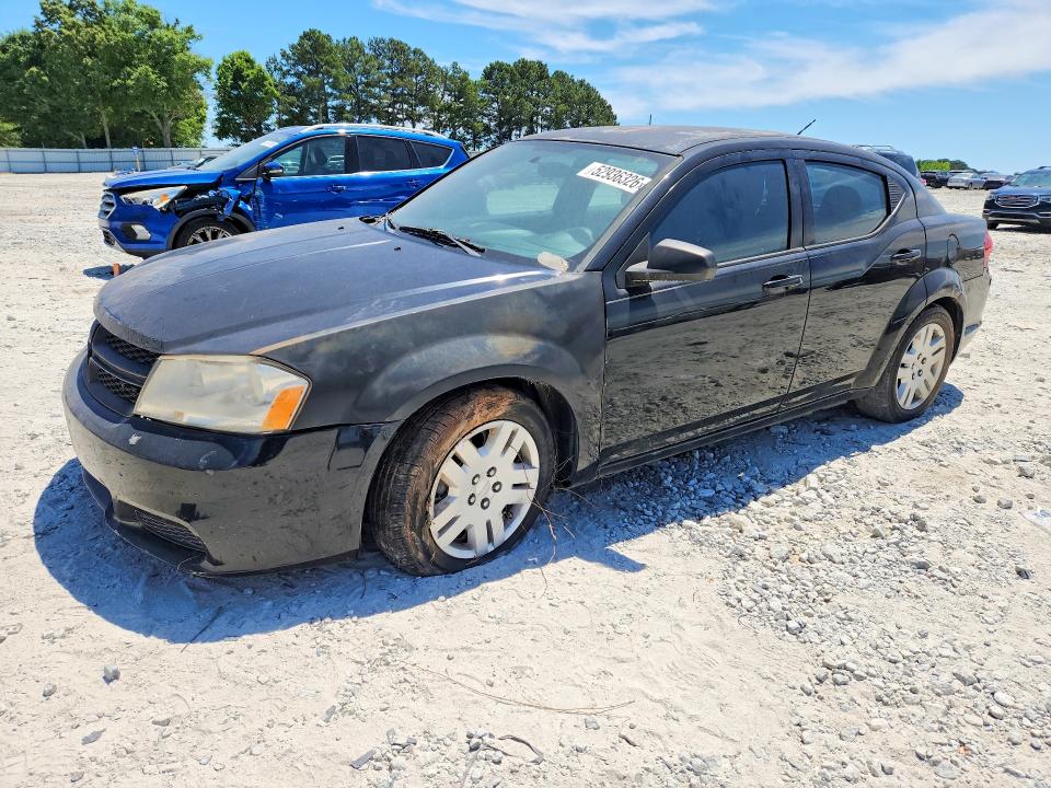 52936326 :رقم المزاد ، 1C3CDZAB3CN182309 vin ، 2012 Dodge Avenger مزاد بيع