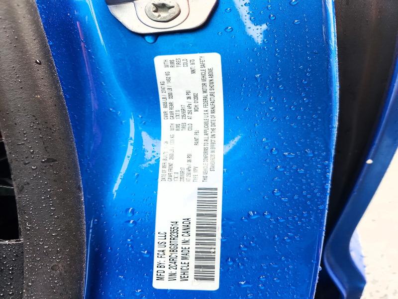 Продаж на аукціоні авто 2026 Chrysler Pacifica, vin: 2C4RC1BG8TR235514, номер лоту: 54192446