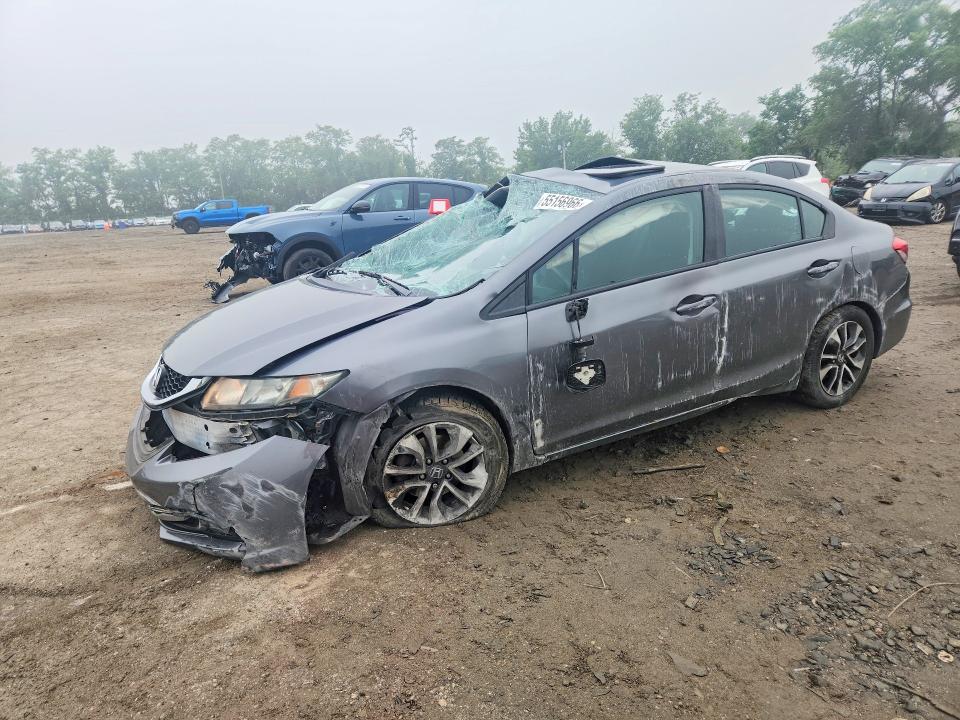 2013 Honda Civic მანქანა იყიდება აუქციონზე, vin: 19XFB2F86DE284969, აუქციონის ნომერი: 55156966