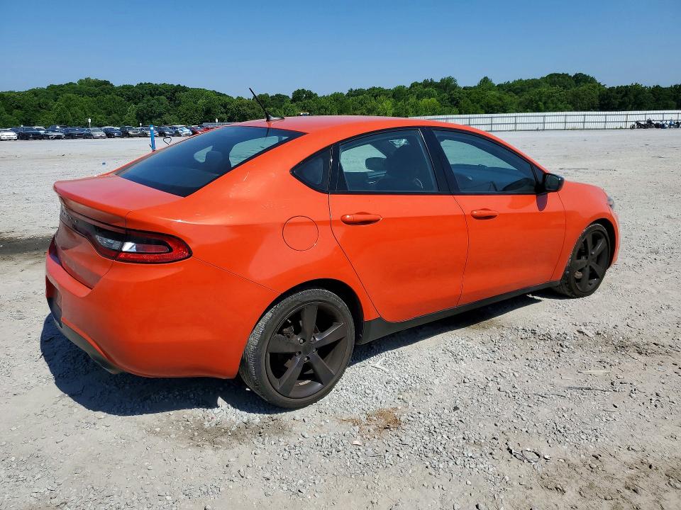 2015 Dodge Dart მანქანა იყიდება აუქციონზე, vin: 1C3CDFBB0FD298560, აუქციონის ნომერი: 53998686