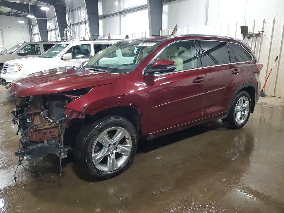 Продажа на аукционе авто 2015 Toyota Highlander, vin: 5TDDKRFH1FS179460, номер лота: 51777716