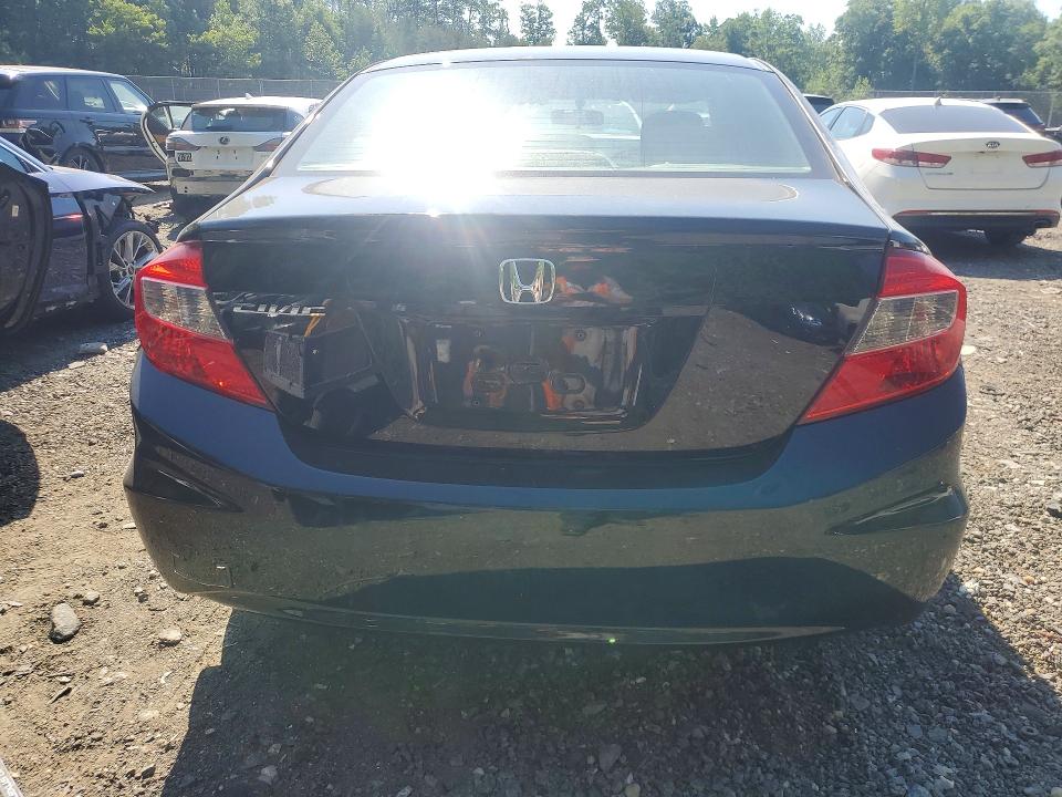 54213266 :رقم المزاد ، 2HGFB2F51CH598510 vin ، 2012 Honda Civic مزاد بيع