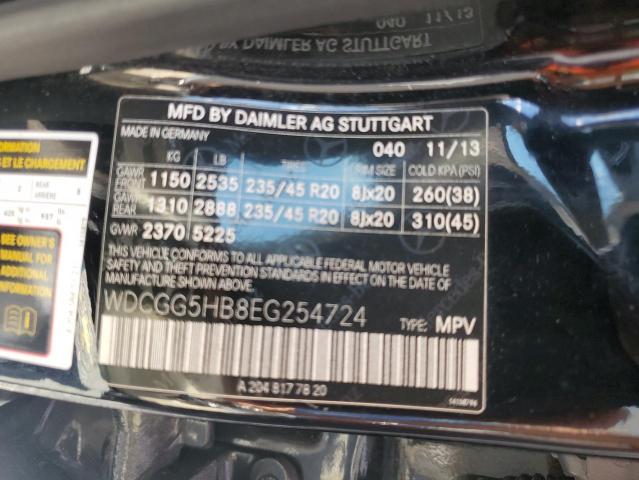 Продажа на аукционе авто 2014 Mercedes-benz Glk, vin: WDCGG5HB8EG254724, номер лота: 53986806
