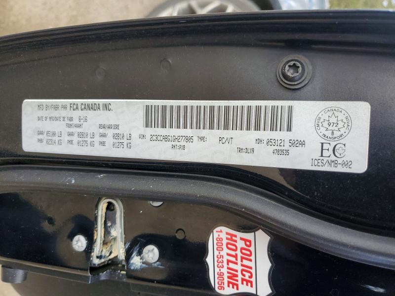 52139236 :رقم المزاد ، 2C3CCABG1GH277805 vin ، 2016 Chrysler 300 S 4dr مزاد بيع