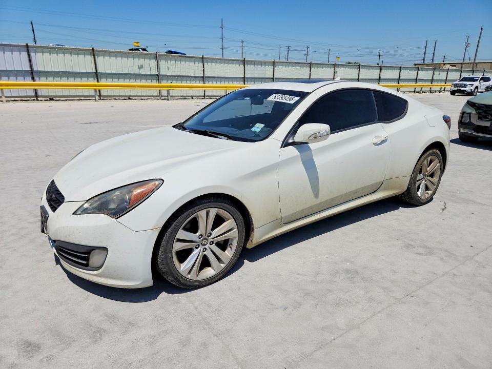 Auction sale of the 2010 Hyundai Genesis Coupe, vin: KMHHU6KH6AU017002, lot number: 53393496