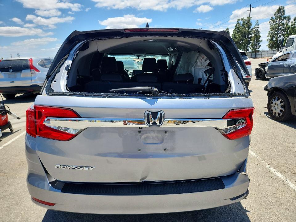 55222466 :رقم المزاد ، 5FNRL6H50LB072615 vin ، 2020 Honda Odyssey مزاد بيع