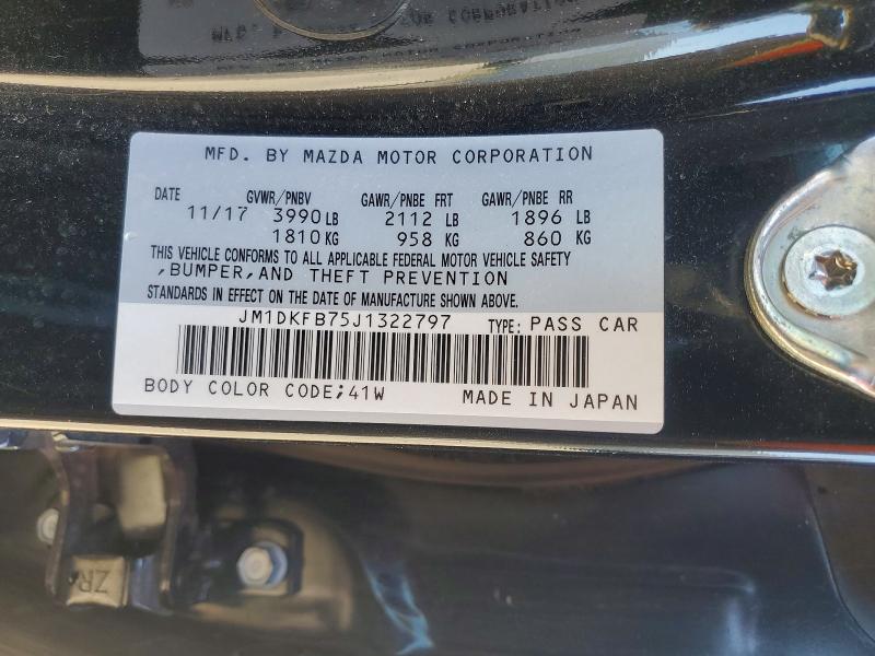 2018 Mazda Cx-3 მანქანა იყიდება აუქციონზე, vin: JM1DKFB75J1322797, აუქციონის ნომერი: 53377056