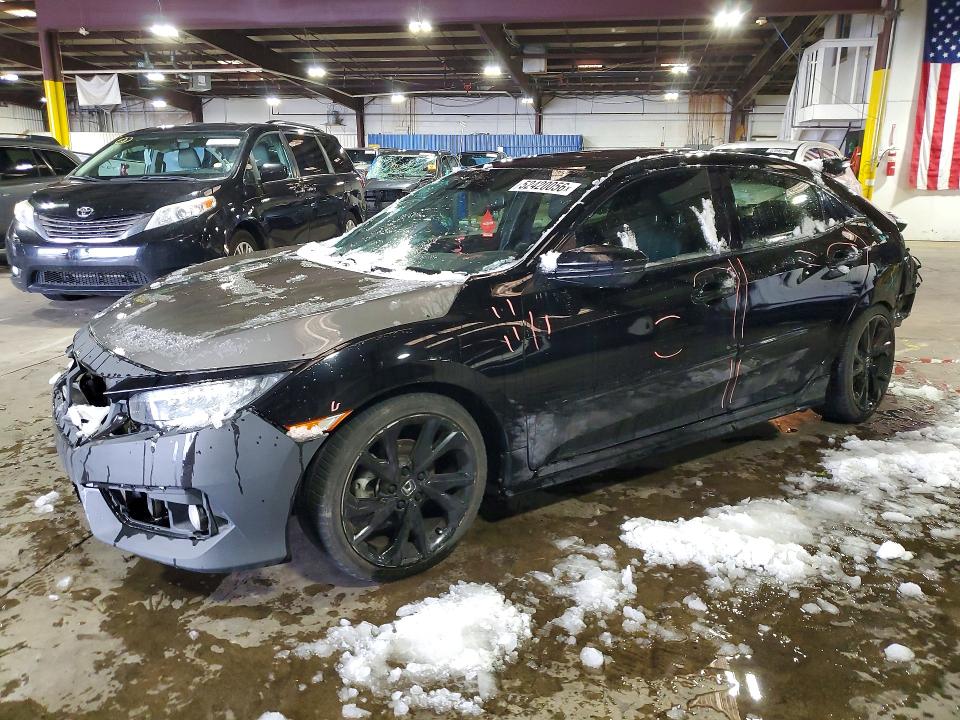 52420056 :رقم المزاد ، SHHFK7H94JU212594 vin ، 2018 Honda Civic مزاد بيع