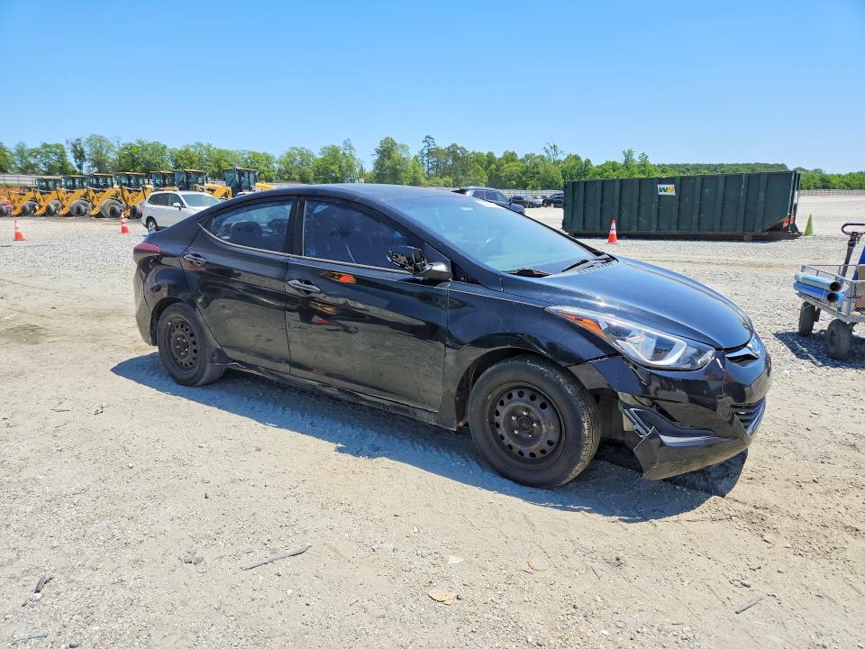 2016 Hyundai Elantra მანქანა იყიდება აუქციონზე, vin: KMHDH4AE5GU636813, აუქციონის ნომერი: 53631406