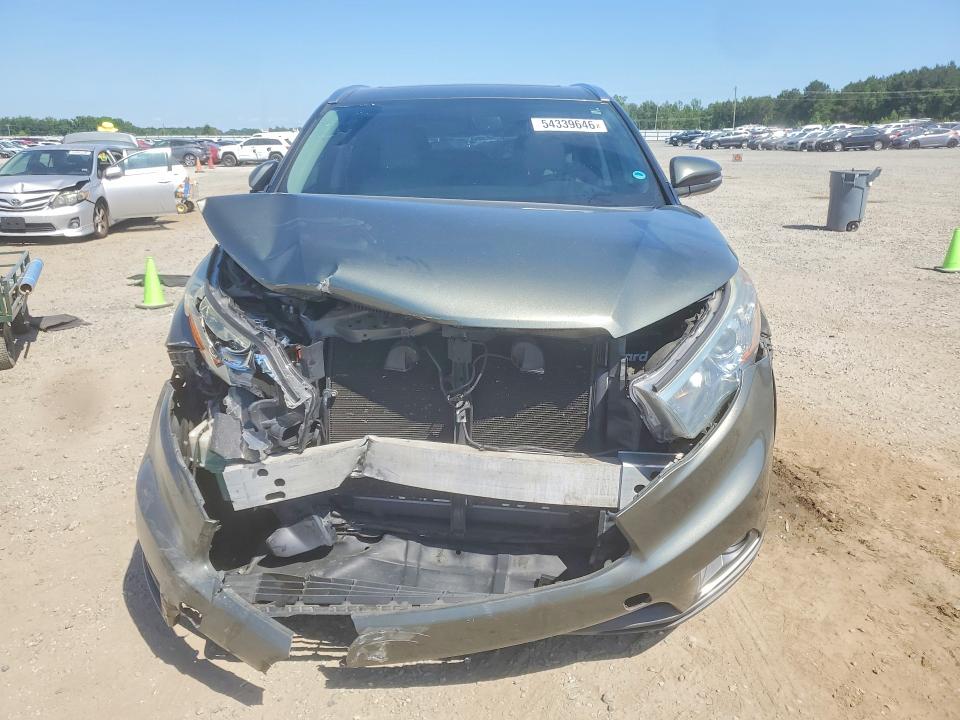 54339646 :رقم المزاد ، 5TDJKRFH5FS111990 vin ، 2015 Toyota Highlander مزاد بيع