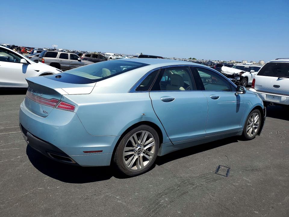 53776866 :رقم المزاد ، 3LN6L2LU1ER814334 vin ، 2014 Lincoln Mkz مزاد بيع