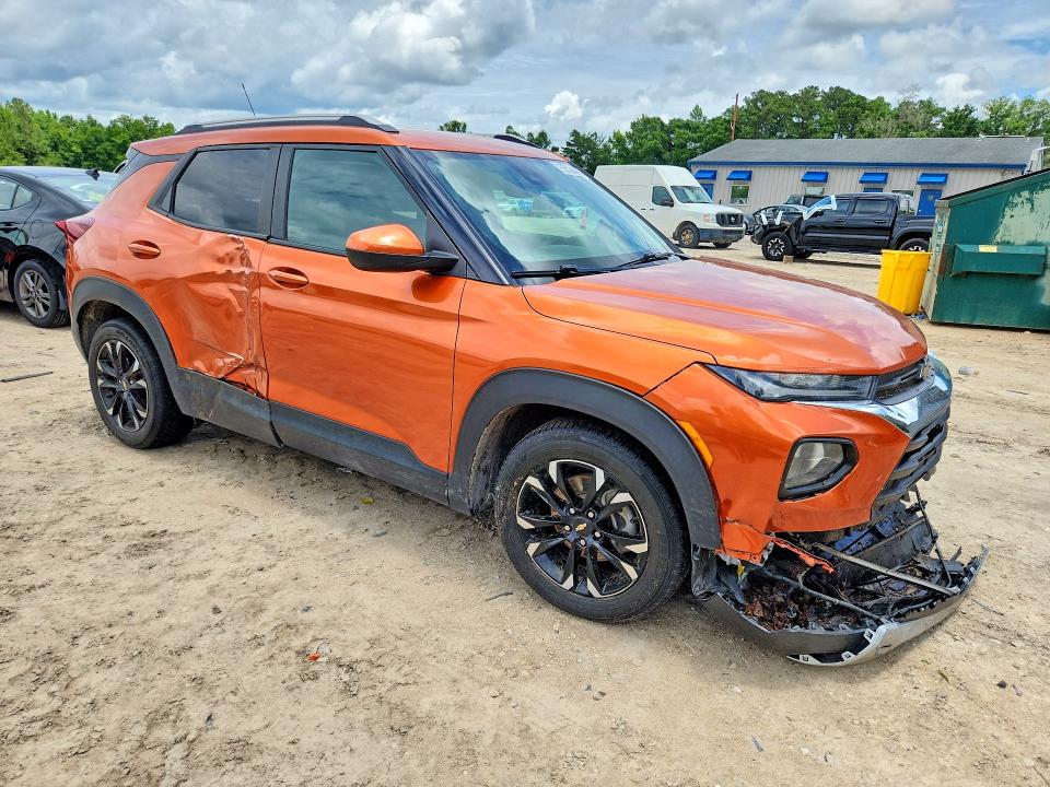 2022 Chevrolet Trailblazer მანქანა იყიდება აუქციონზე, vin: KL79MPSL1NB065752, აუქციონის ნომერი: 55324996