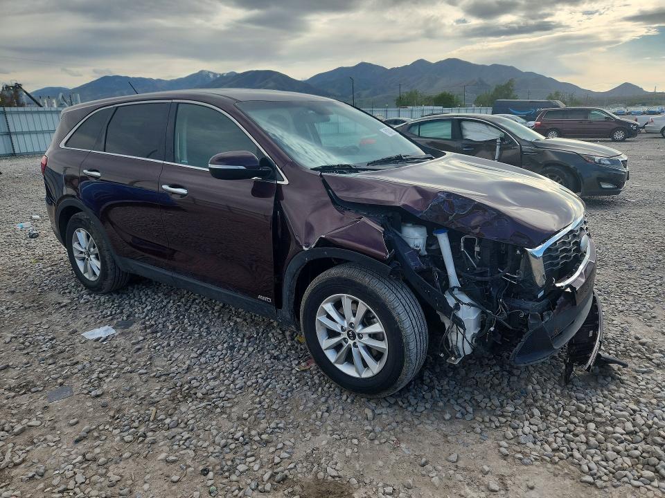 52742056 :رقم المزاد ، 5XYPGDA51KG561719 vin ، 2019 Kia Sorento مزاد بيع