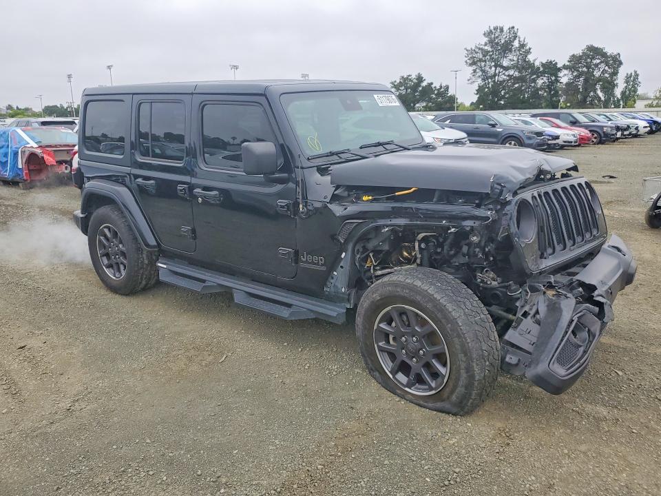 Продаж на аукціоні авто 2021 Jeep Wrangler Unlimited, vin: 1C4HJXDG0MW604358, номер лоту: 51179076