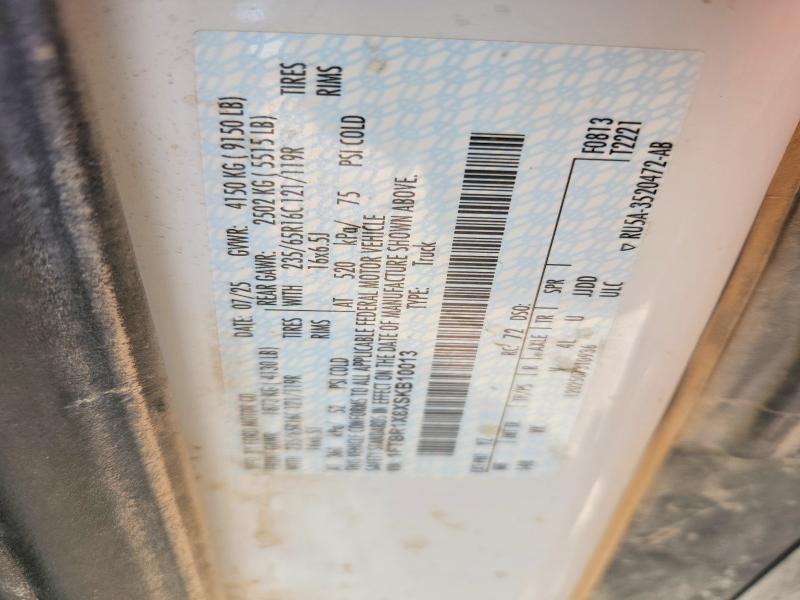 Aukcja sprzedaży 2025 Ford Transit, vin: 1FTBR1X8XSKB10013, numer aukcji: 53638786