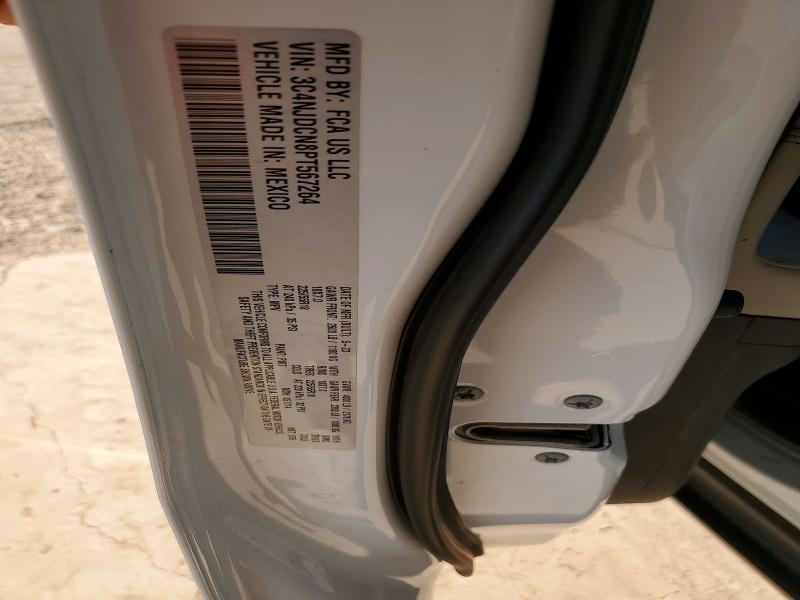 2023 Jeep Compass მანქანა იყიდება აუქციონზე, vin: 3C4NJDCN8PT567264, აუქციონის ნომერი: 52606336