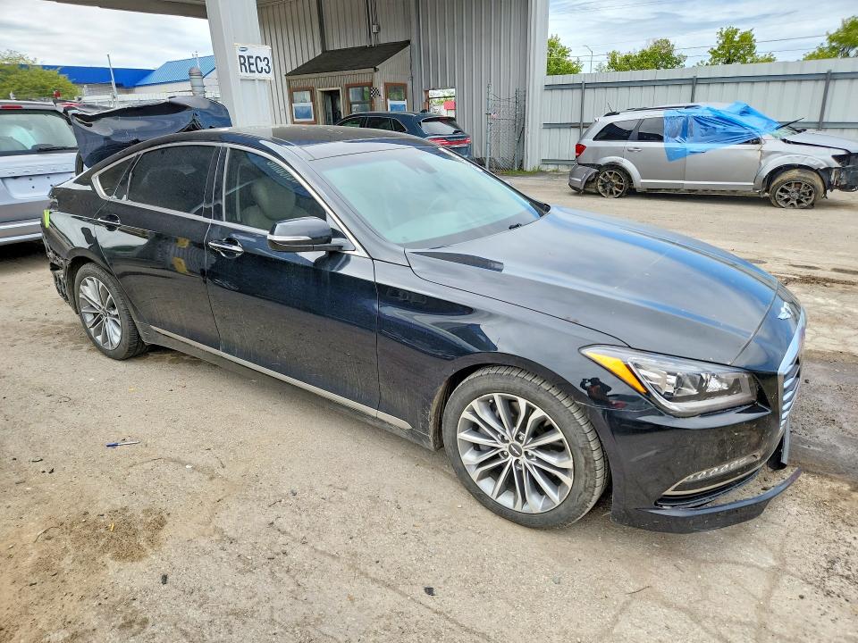2017 Genesis G80 მანქანა იყიდება აუქციონზე, vin: KMHGN4JE1HU176802, აუქციონის ნომერი: 53532106