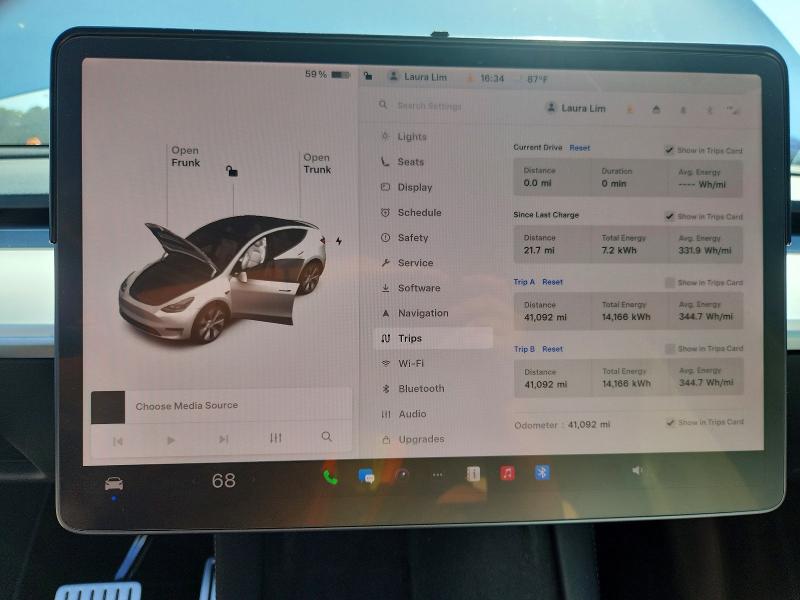 Продаж на аукціоні авто 2021 Tesla Model Y, vin: 5YJYGDEF6MF211598, номер лоту: 52341706