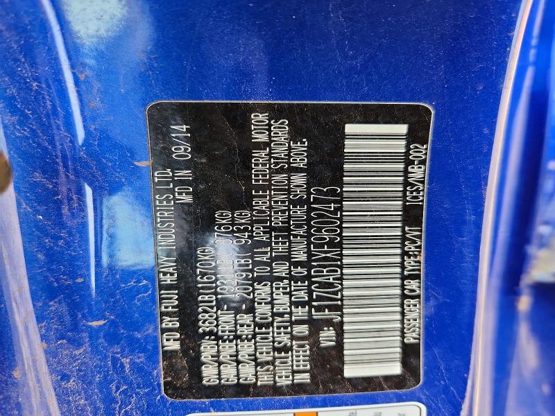 Продажа на аукционе авто 2015 Subaru Brz, vin: JF1ZCAB1XF9602473, номер лота: 54950586