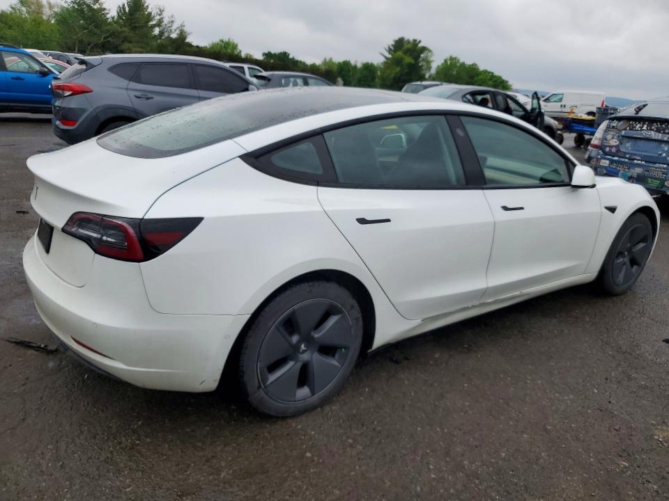 52175146 :رقم المزاد ، 5YJ3E1EA2MF078051 vin ، 2021 Tesla Model 3 مزاد بيع