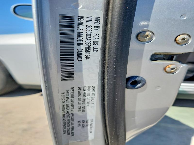 Продажа на аукционе авто 2023 Dodge Challenger, vin: 2C3CDZAG5PH581944, номер лота: 53472046