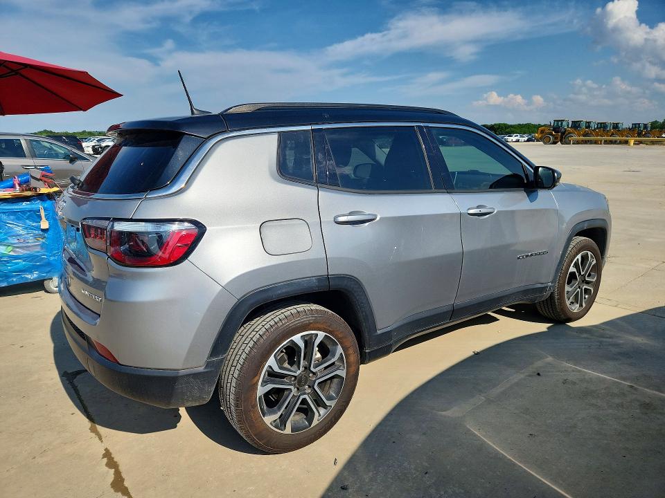 54533956 :رقم المزاد ، 3C4NJDCB1NT210348 vin ، 2022 Jeep Compass مزاد بيع