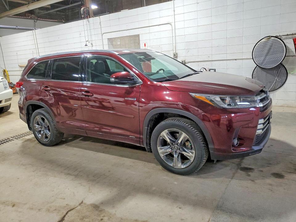 54510356 :رقم المزاد ، 5TDDGRFH0JS046991 vin ، 2018 Toyota Highlander Hybrid مزاد بيع