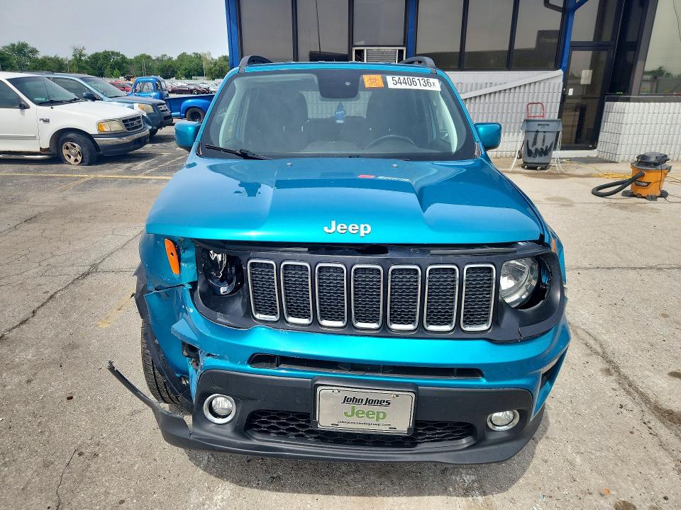 54406136 :رقم المزاد ، ZACNJBBB5KPK39079 vin ، 2019 Jeep Renegade مزاد بيع