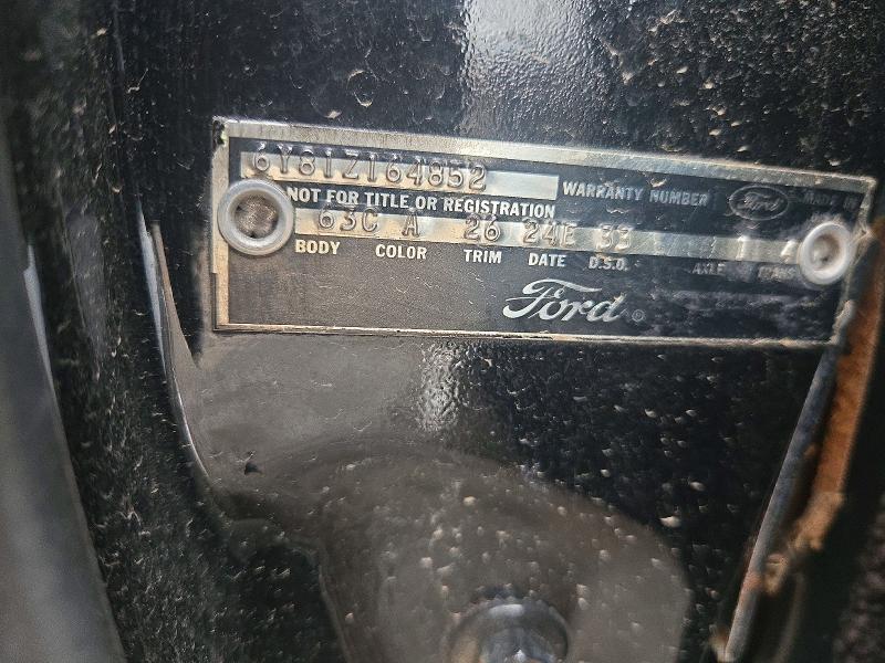 Продаж на аукціоні авто 1966 Ford Thunderbird, vin: 6Y81Z164852, номер лоту: 50619136