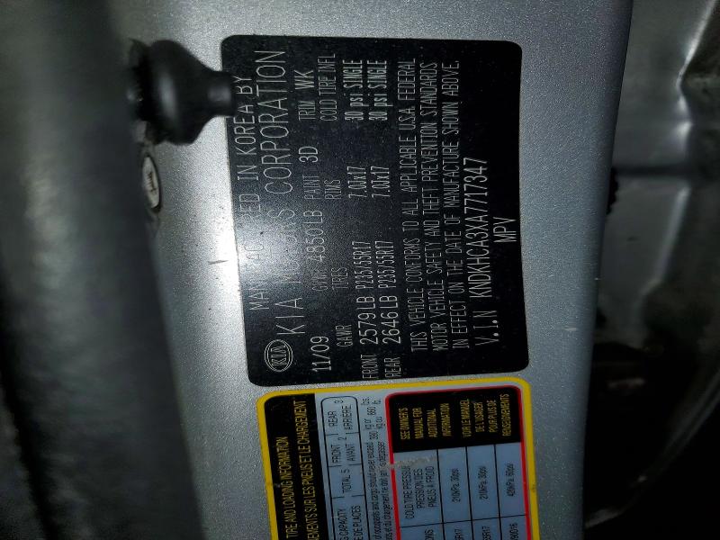 Aukcja sprzedaży 2010 Kia Sportage, vin: KNDKHCA3XA7717347, numer aukcji: 52593376