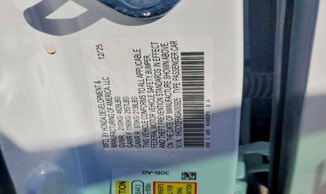 48869246 :رقم المزاد ، 1HGCY2F64SA093925 vin ، 2025 Honda Accord مزاد بيع