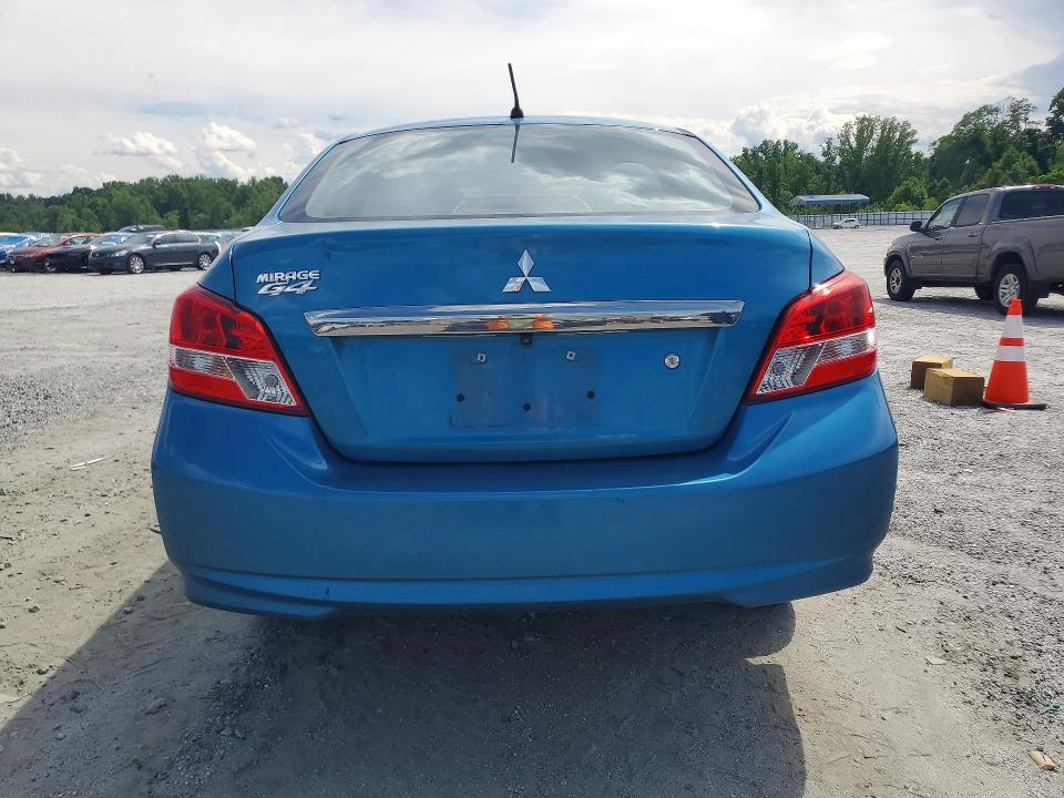 55299476 :رقم المزاد ، ML32F3FJ7LHF07885 vin ، 2020 Mitsubishi Mirage مزاد بيع