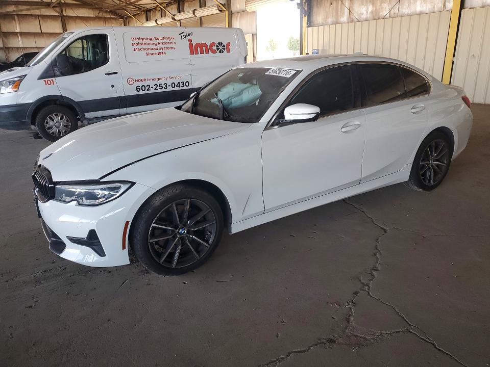 54830716 :رقم المزاد ، 3MW5R1J05M8C22087 vin ، 2021 Bmw 330i مزاد بيع
