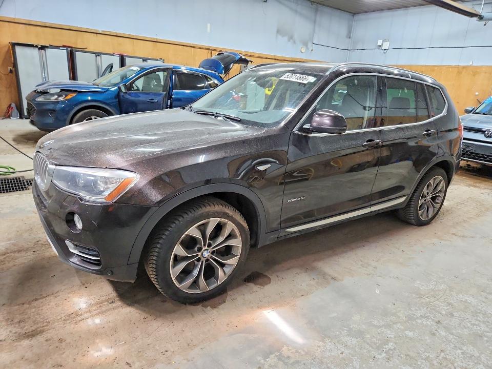 2015 Bmw X3 მანქანა იყიდება აუქციონზე, vin: 5UXWX7C51F0K33186, აუქციონის ნომერი: 53014666