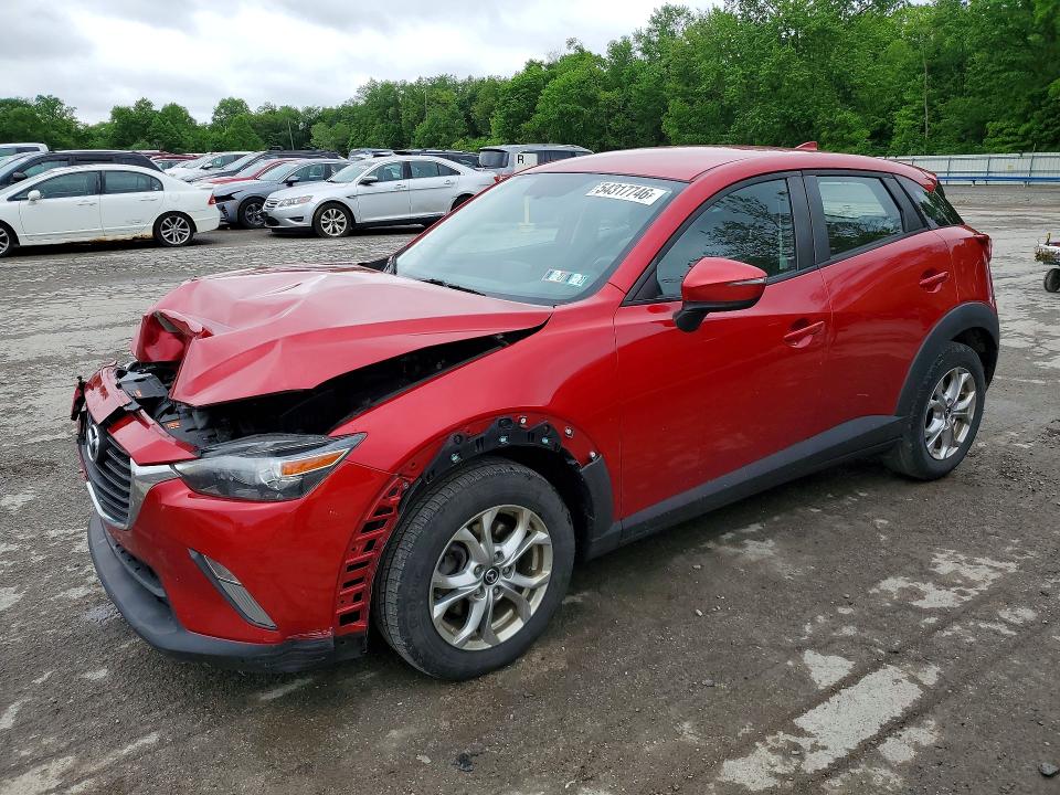 2016 Mazda Cx-3 მანქანა იყიდება აუქციონზე, vin: JM1DKBC73G0124788, აუქციონის ნომერი: 54317746
