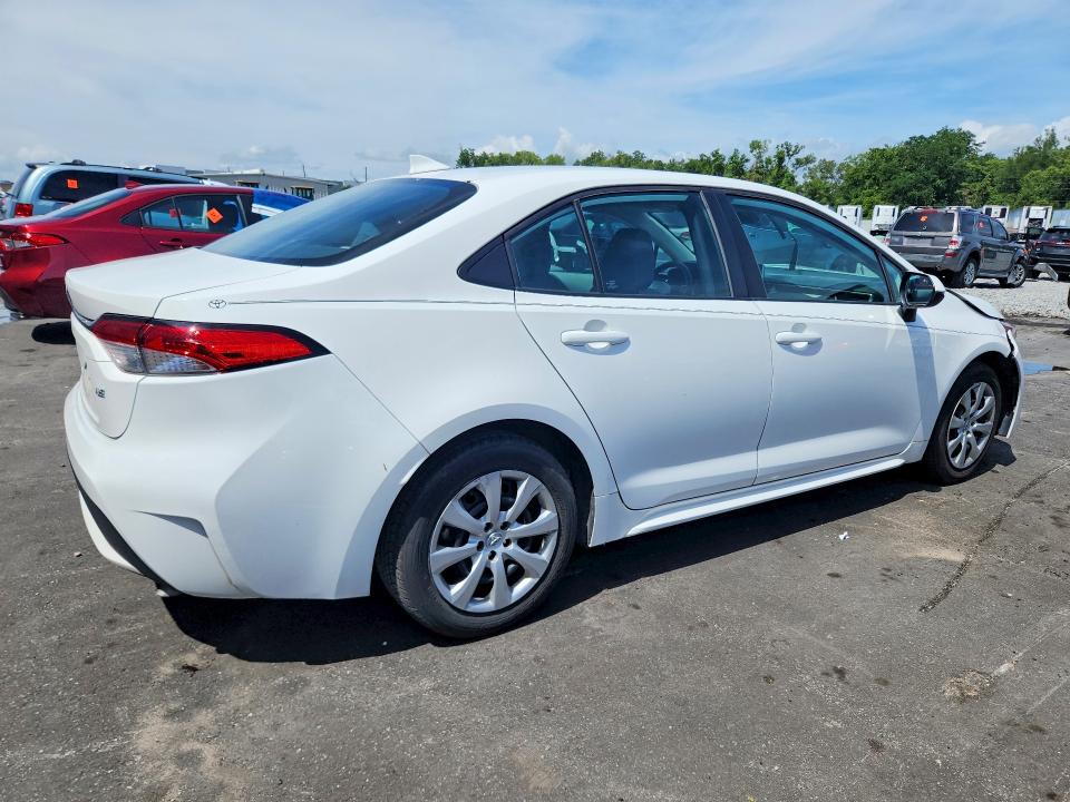 Продаж на аукціоні авто 2020 Toyota Corolla, vin: 5YFEPRAEXLP135156, номер лоту: 54945826