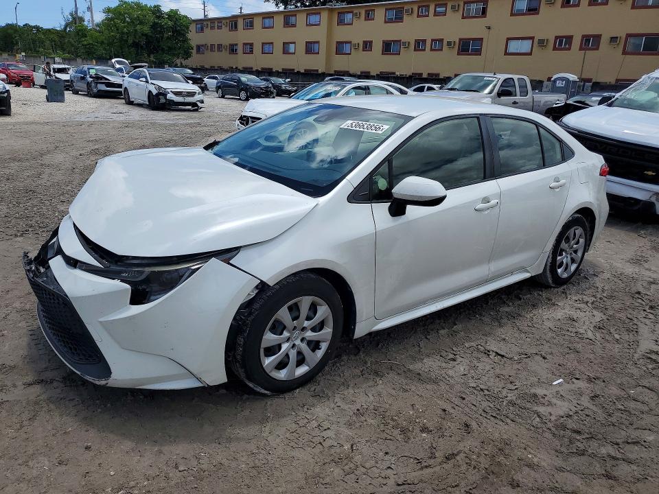 Auction sale of the 2020 Toyota Corolla, vin: JTDEPRAE2LJ001066, lot number: 53663856