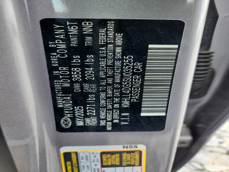 Продаж на аукціоні авто 2025 Hyundai Elantra, vin: KMHLL4DG5SU035255, номер лоту: 52036616