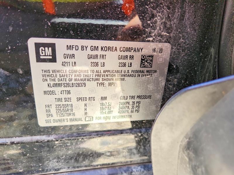Продажа на аукционе авто 2020 Buick Encore Gx, vin: KL4MMFS26LB128379, номер лота: 53021556