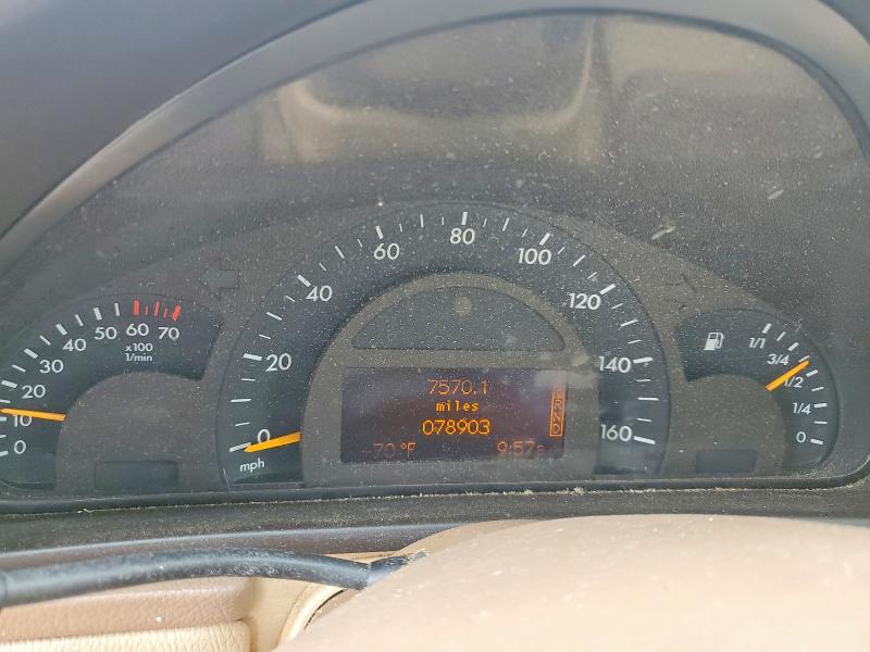 54907286 :رقم المزاد ، WDBRF61J03E012705 vin ، 2003 Mercedes-benz C مزاد بيع