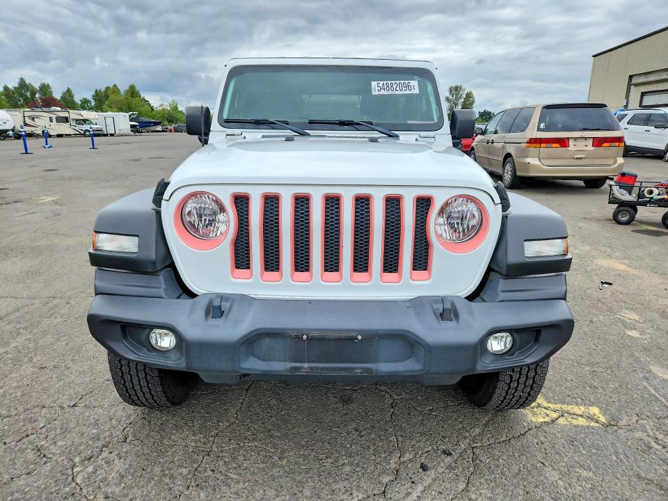 54882096 :رقم المزاد ، 1C4GJXAN0LW104343 vin ، 2020 Jep Wrangler مزاد بيع