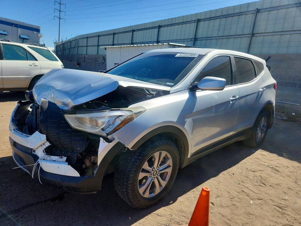 2015 Hyundai Santa Fe მანქანა იყიდება აუქციონზე, vin: 5XYZTDLBXFG299308, აუქციონის ნომერი: 52353966