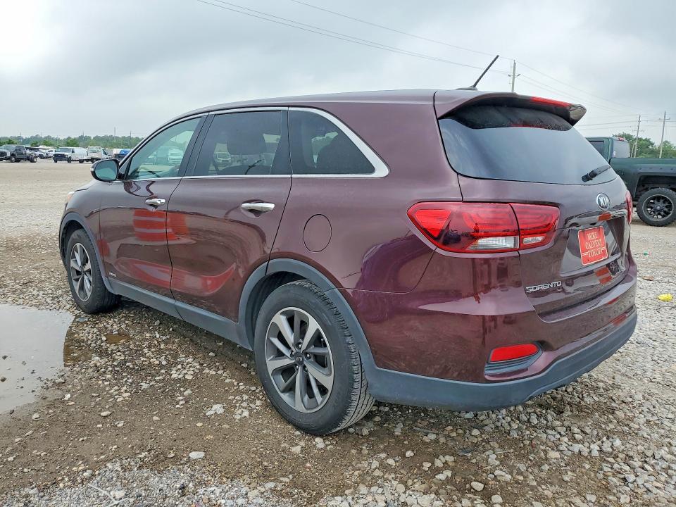 52433756 :رقم المزاد ، 5XYPGDA57LG680814 vin ، 2020 Kia Sorento مزاد بيع